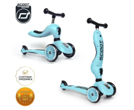Scoot & Ride Highwaykick 1 Jeździk i hulajnoga 2w1 Blueberry - 573304 - zdjęcie 2